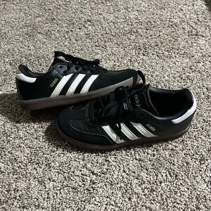 Adidas Samba OG Black White Gum Men’s Sneakers M Sz 5 W Sz 6